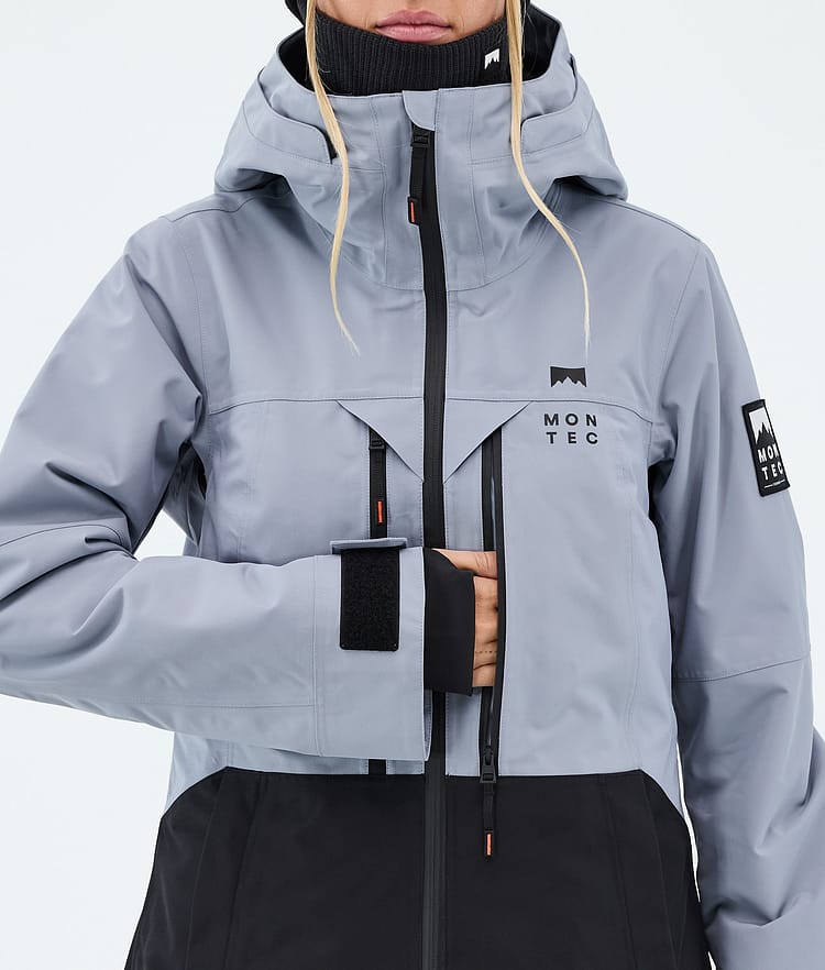 Montec Moss W Snowboardjacka Dam Soft Blue/Black, Image 8 of 9