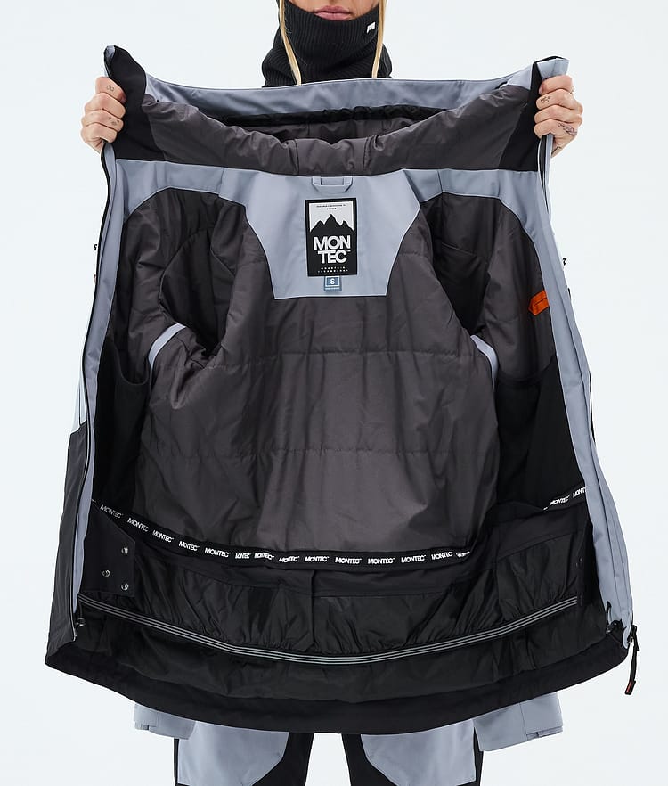 Montec Moss W Skidjacka Dam Soft Blue/Black, Bild 9 av 9