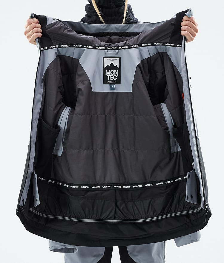 Montec Moss W Snowboardjacka Dam Soft Blue/Black Renewed, Bild 10 av 10