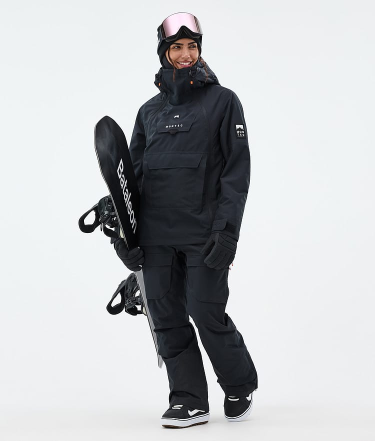 Montec Fawk W Snowboardbyxa Dam Black, Bild 2 av 7