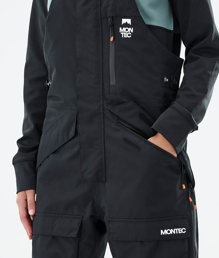 Montec Fawk W Snowboardbyxa Dam Black Renewed