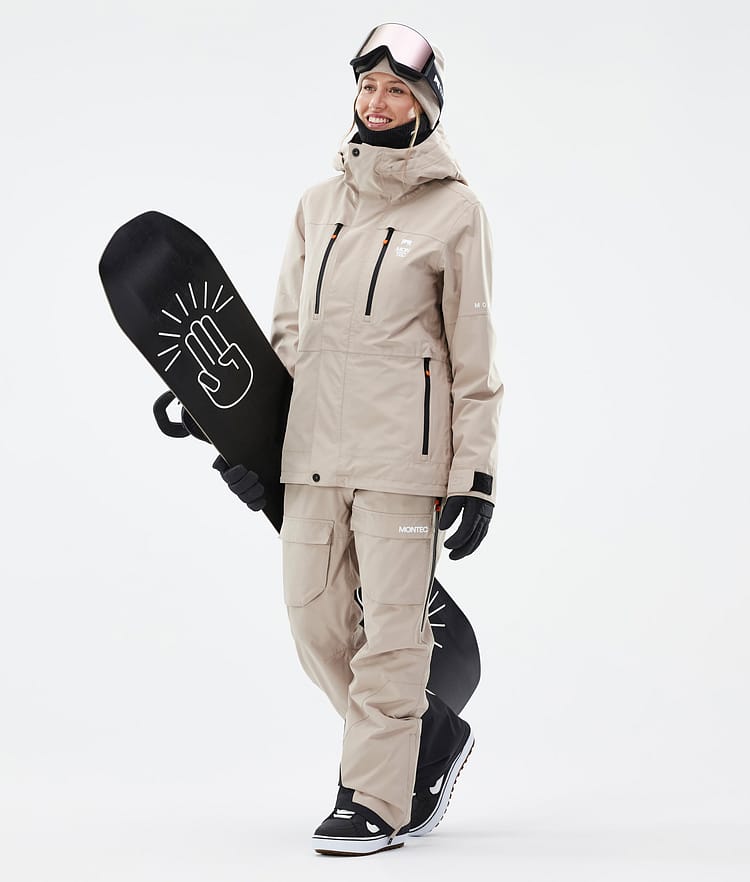 Montec Fawk W Snowboardbyxa Dam Sand, Bild 2 av 7