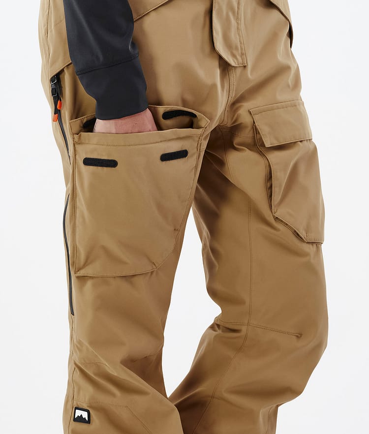 Montec Fawk W Snowboardbyxa Dam Gold, Bild 6 av 6