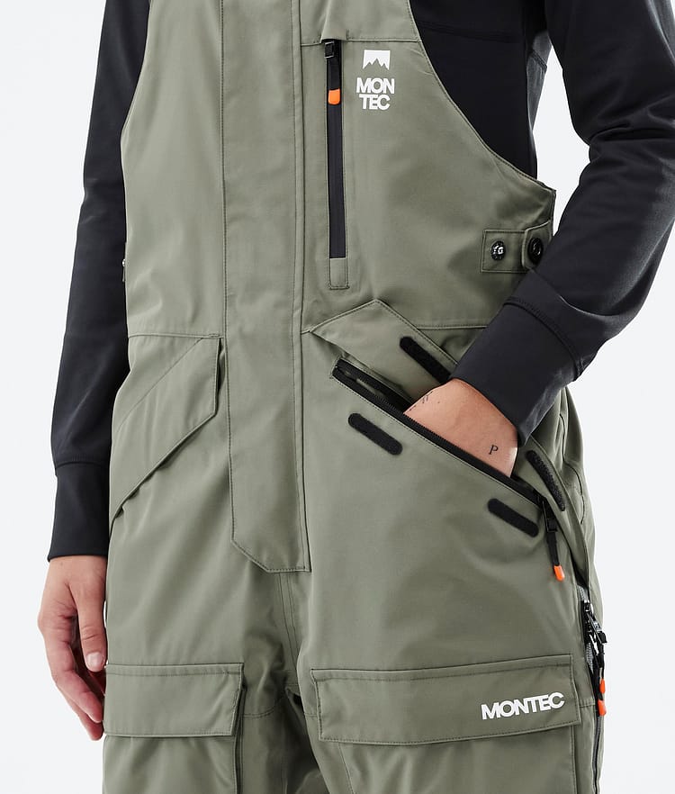 Montec Fawk W Snowboardbyxa Dam Greenish, Bild 5 av 7