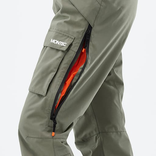 Ventilations dragkedjor med mesh på insidan Huvudproduktbild,