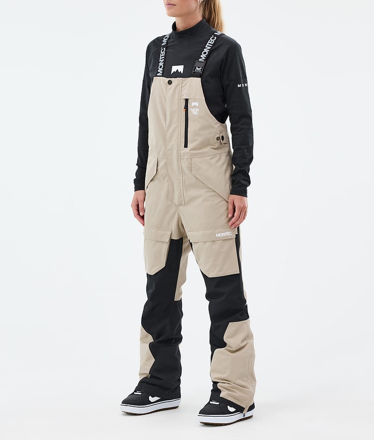 Montec Fawk W Snowboardbyxa Dam Sand/Black, Bild 1 av 7