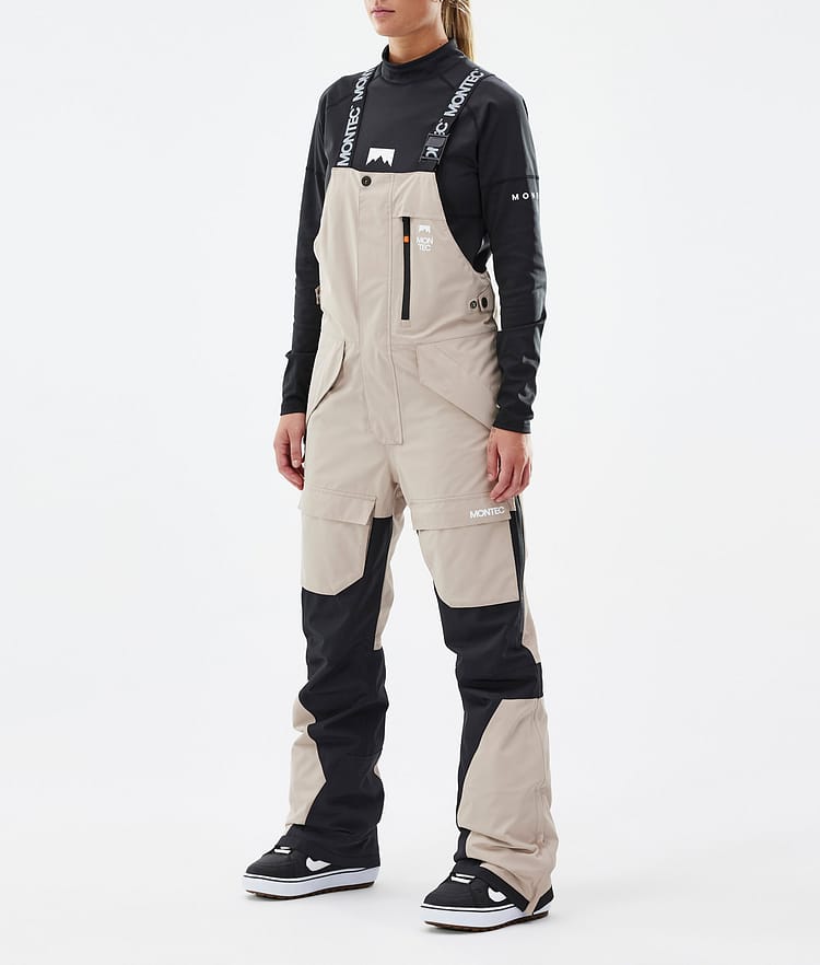 Montec Fawk W Snowboardbyxa Dam Sand/Black