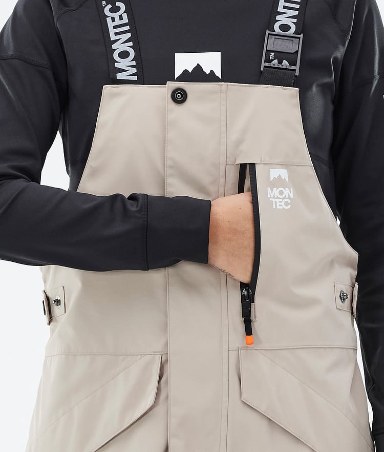 Montec Fawk W Snowboardbyxa Dam Sand/Black