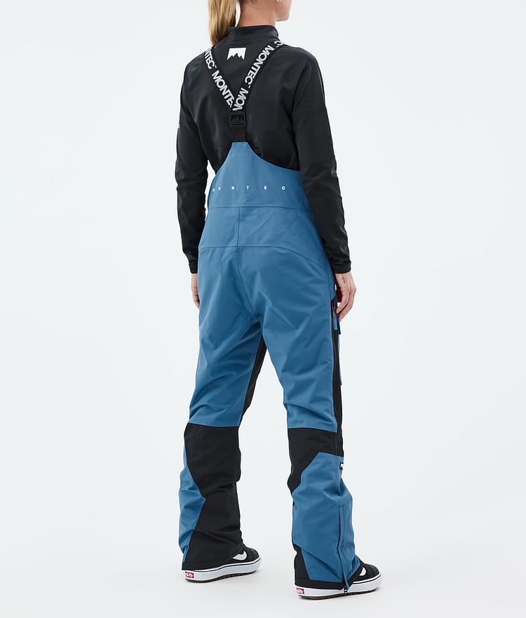 Montec Fawk W Snowboardbyxa Dam Blue Steel/Black Renewed, Bild 4 av 7