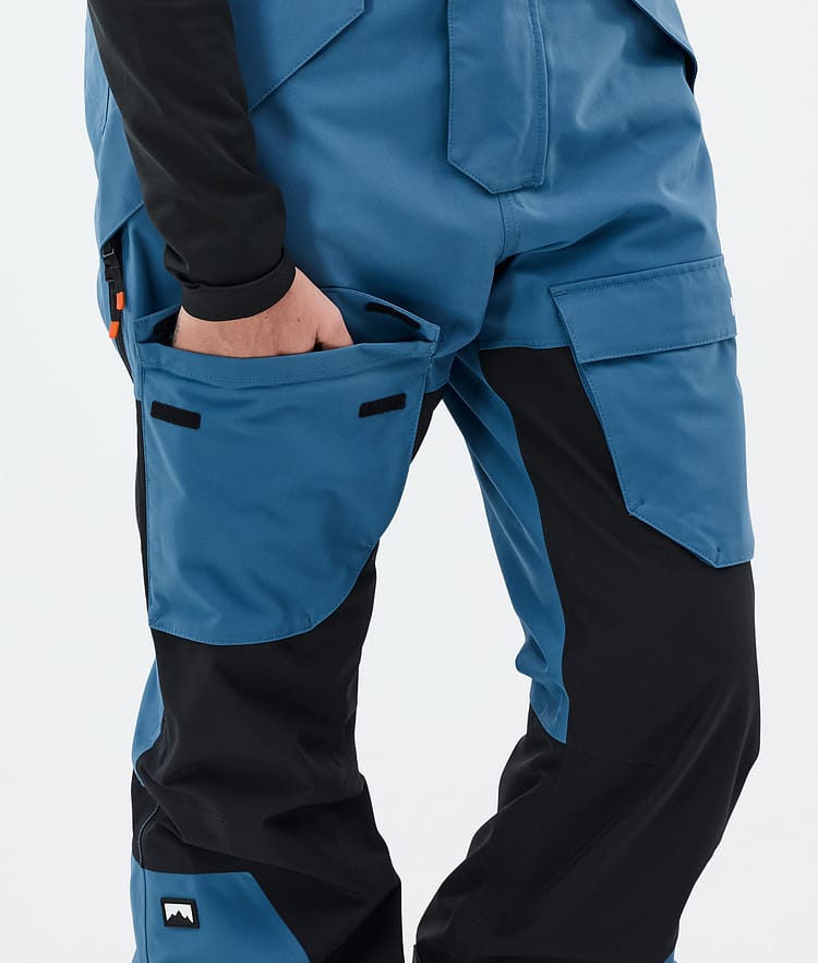 Montec Fawk W Snowboardbyxa Dam Blue Steel/Black Renewed, Bild 7 av 7