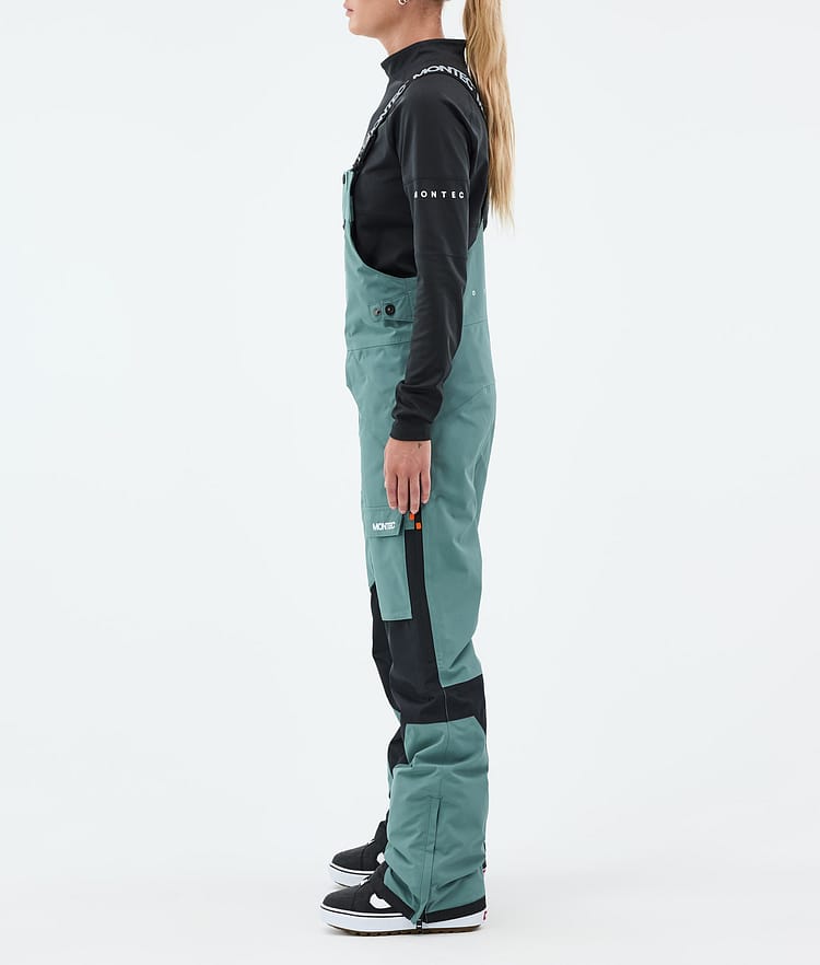 Montec Fawk W Snowboardbyxa Dam Atlantic/Black Renewed, Bild 3 av 7