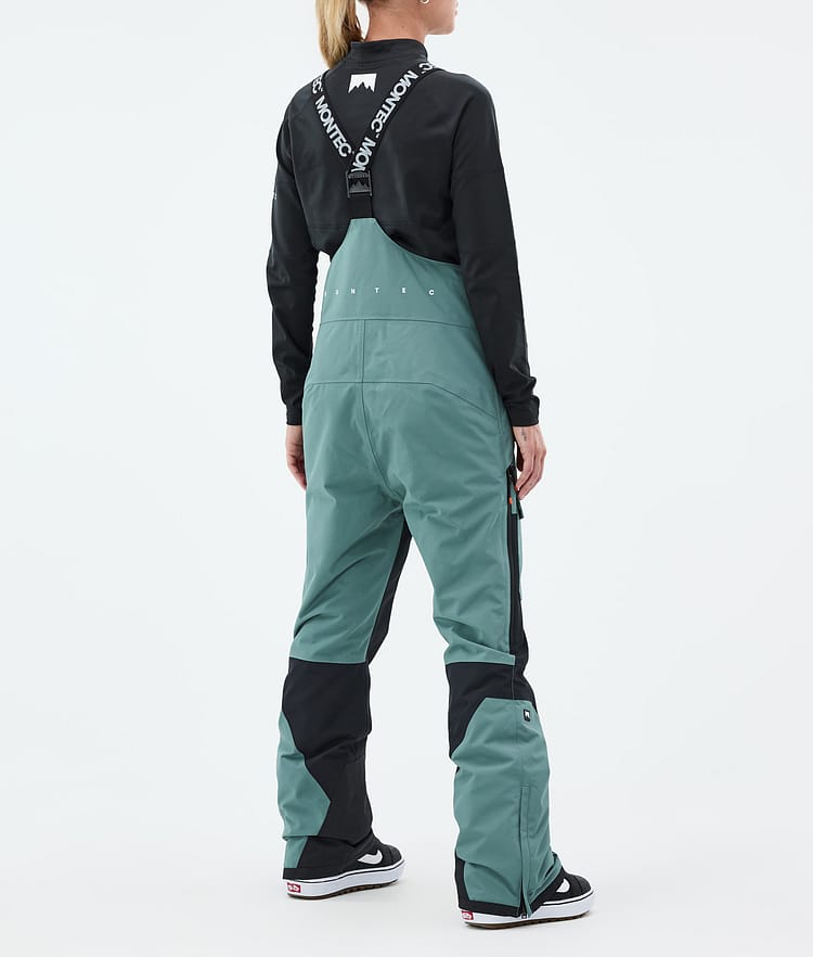 Montec Fawk W Snowboardbyxa Dam Atlantic/Black Renewed, Bild 4 av 7