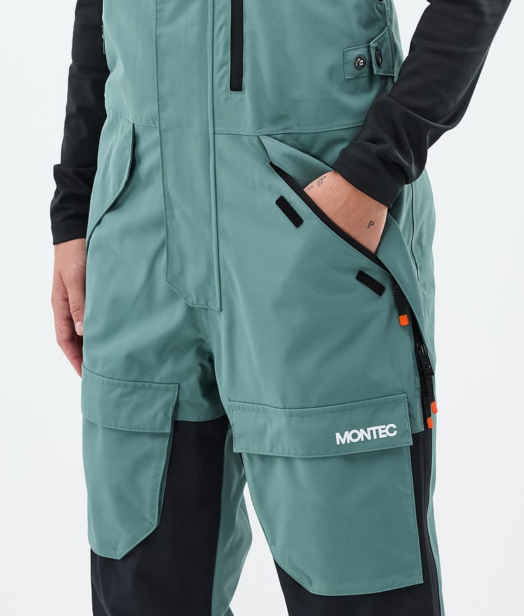 Montec Fawk W Snowboardbyxa Dam Atlantic/Black Renewed, Bild 5 av 7