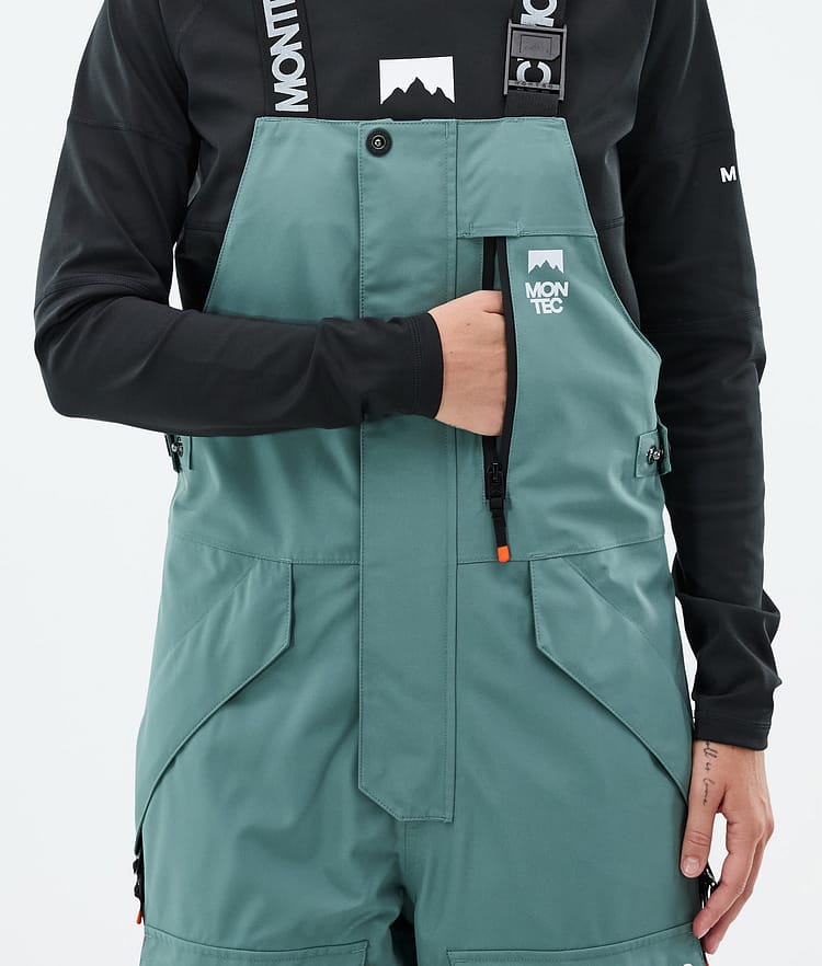 Montec Fawk W Snowboardbyxa Dam Atlantic/Black Renewed, Bild 6 av 7