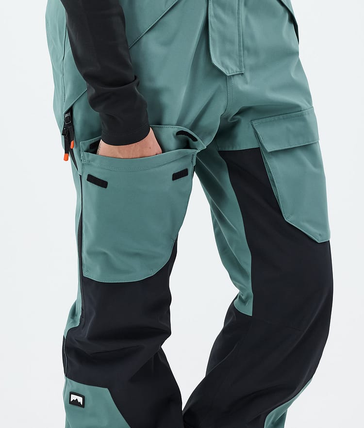 Montec Fawk W Snowboardbyxa Dam Atlantic/Black Renewed, Bild 7 av 7