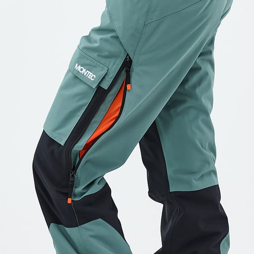 Ventilations dragkedjor med mesh på insidan Huvudproduktbild,