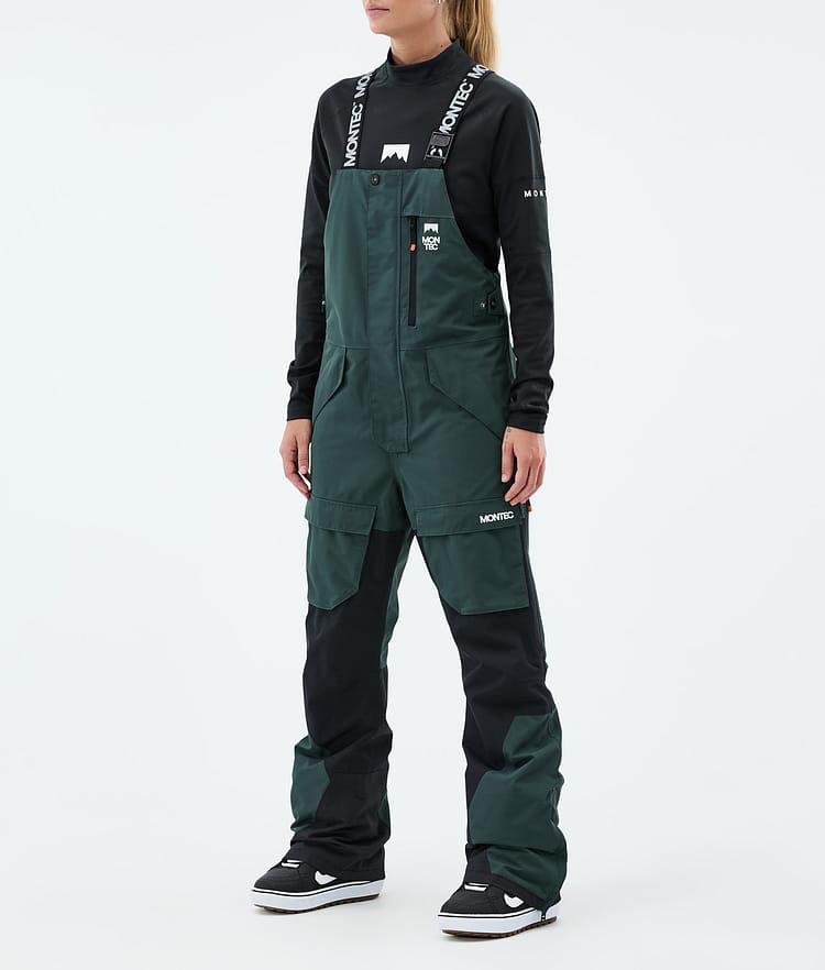 Montec Fawk W Snowboardbyxa Dam Dark Atlantic/Black Renewed, Bild 1 av 7