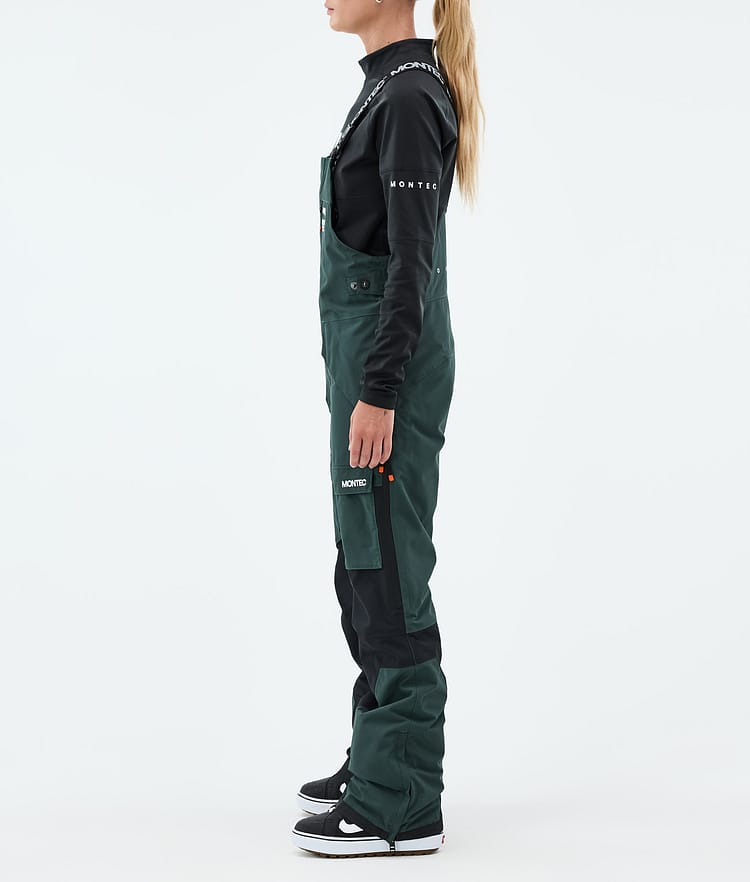 Montec Fawk W Snowboardbyxa Dam Dark Atlantic/Black Renewed, Bild 3 av 7