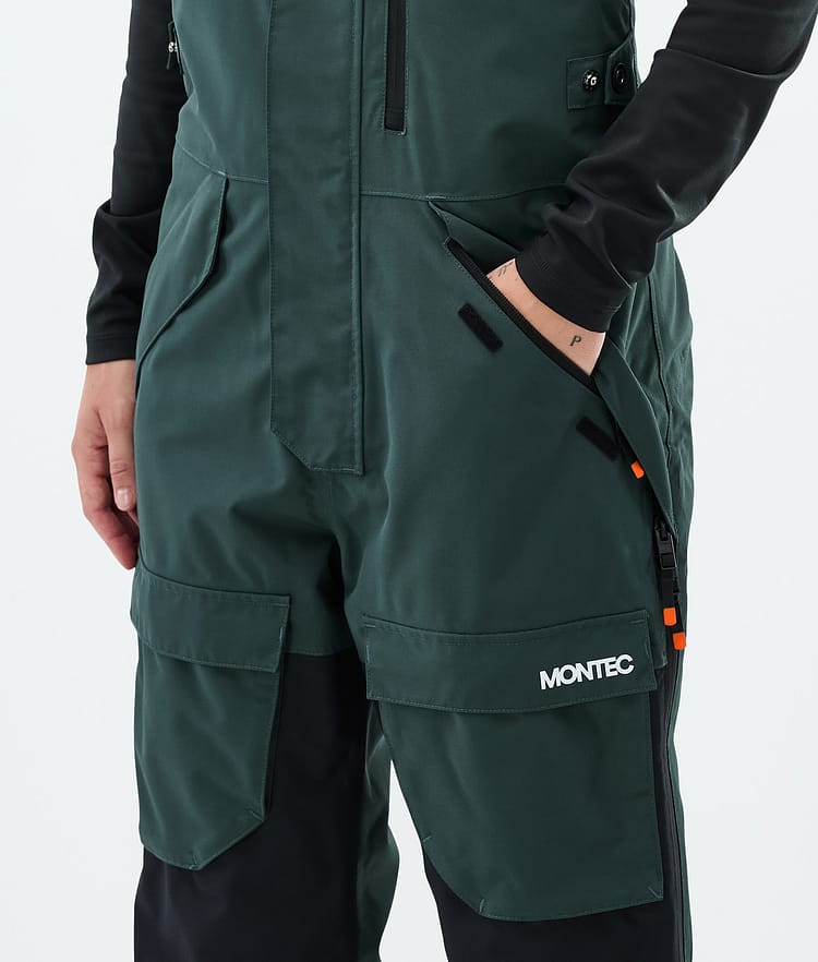 Montec Fawk W Snowboardbyxa Dam Dark Atlantic/Black Renewed, Bild 5 av 7