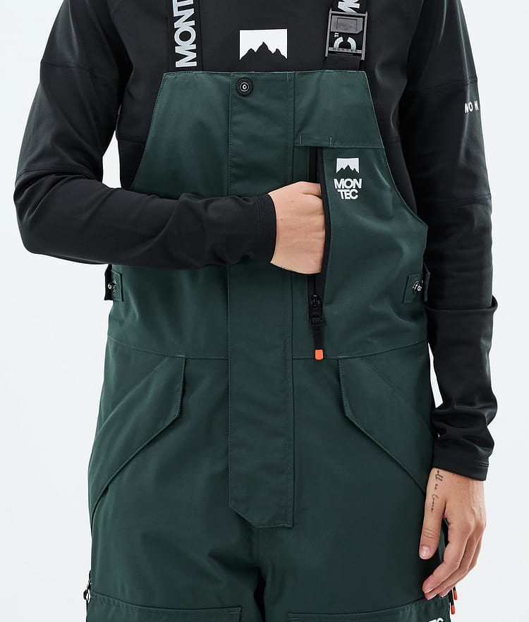 Montec Fawk W Snowboardbyxa Dam Dark Atlantic/Black Renewed, Bild 6 av 7