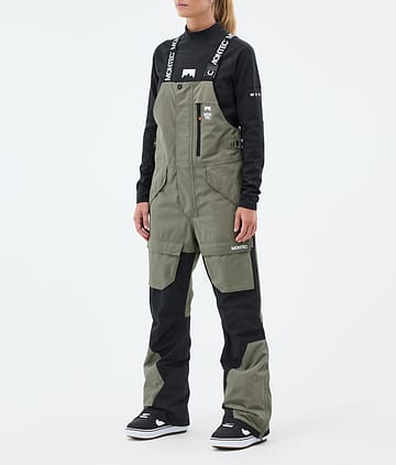 Montec Fawk W Snowboardbyxa Dam Greenish/Black