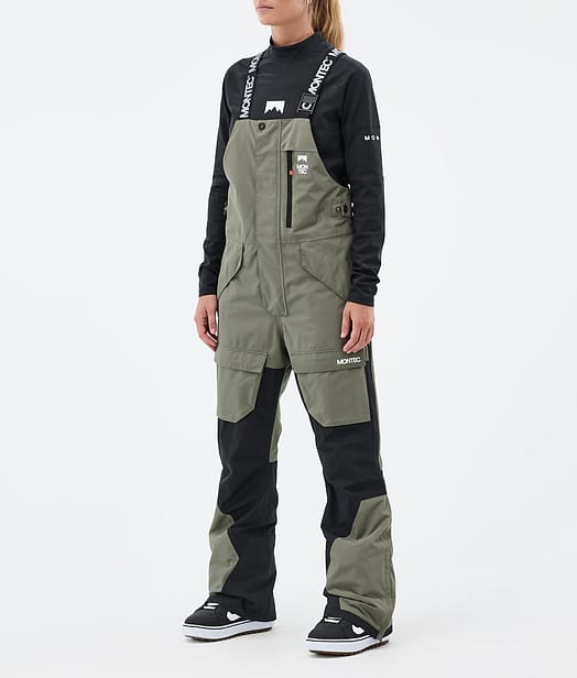 Montec Fawk W Snowboardbyxa Dam Greenish/Black