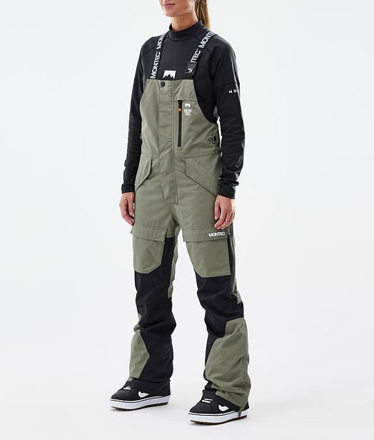 Montec Fawk W Snowboardbyxa Dam Greenish/Black