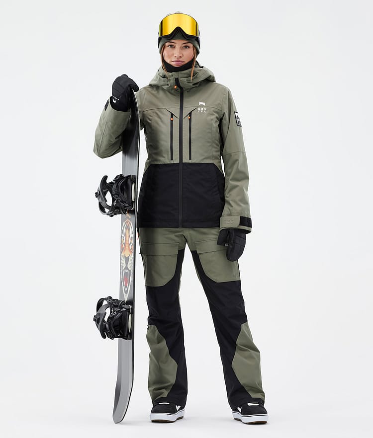 Montec Fawk W Snowboardbyxa Dam Greenish/Black