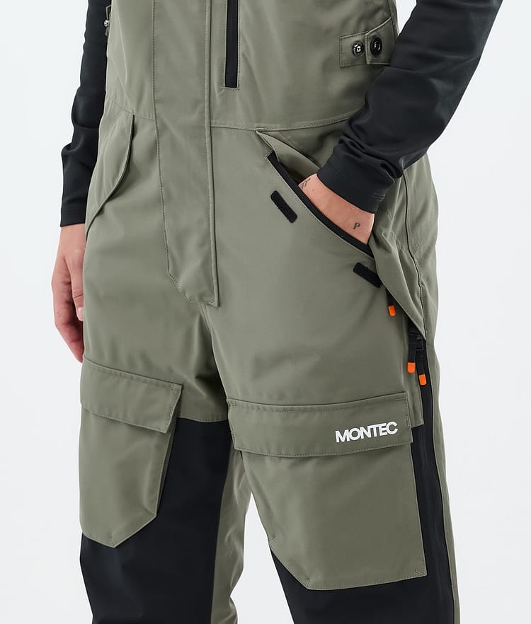 Montec Fawk W Snowboardbyxa Dam Greenish/Black, Bild 5 av 7