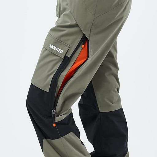 Ventilations dragkedjor med mesh på insidan Huvudproduktbild,