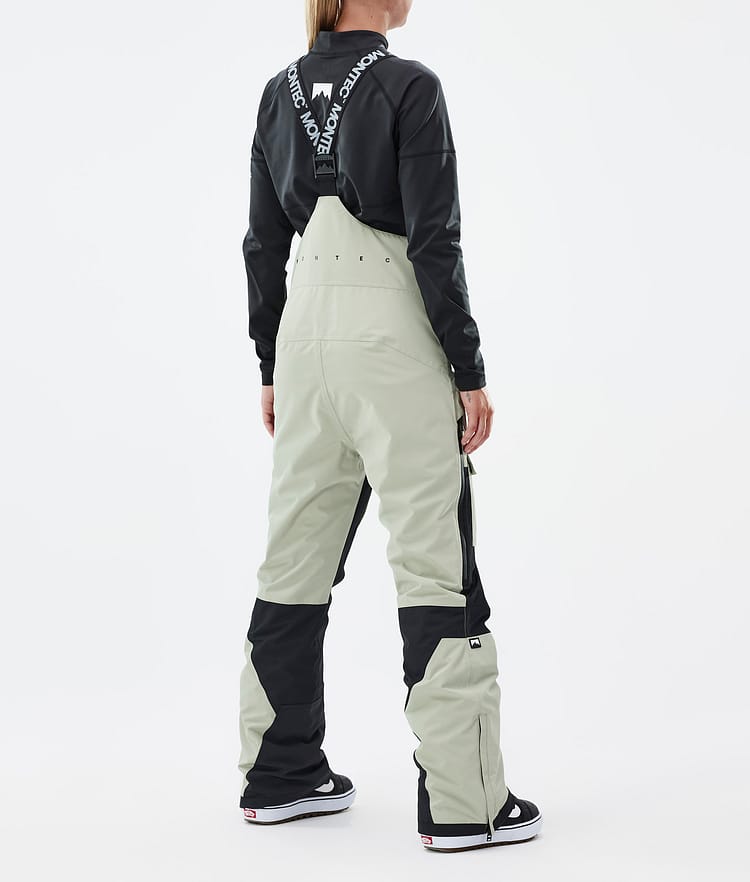 Montec Fawk W Snowboardbyxa Dam Soft Green/Black, Bild 4 av 7
