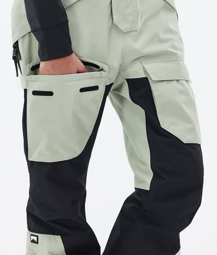 Montec Fawk W Snowboardbyxa Dam Soft Green/Black, Bild 7 av 7
