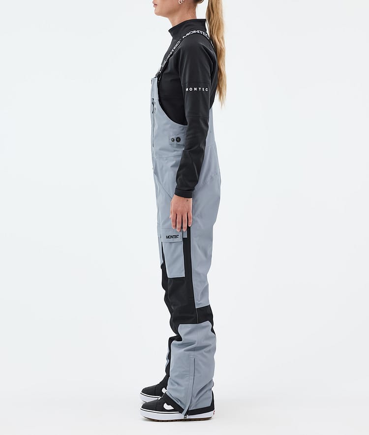 Montec Fawk W Snowboardbyxa Dam Soft Blue/Black Renewed, Bild 3 av 7