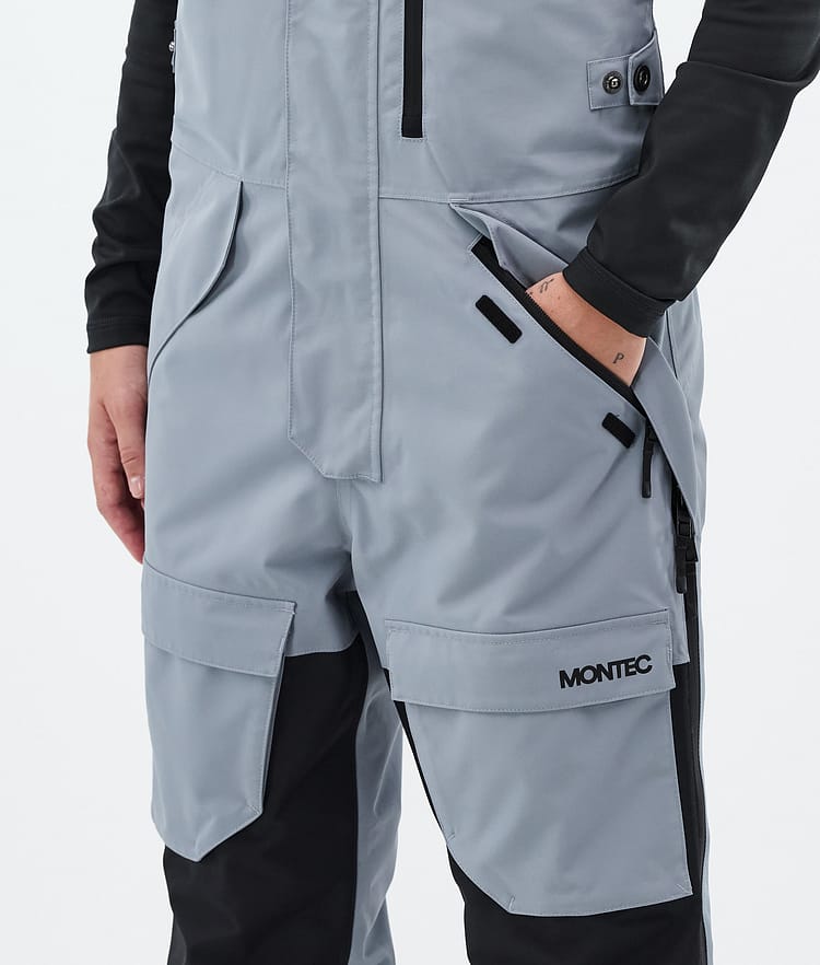 Montec Fawk W Snowboardbyxa Dam Soft Blue/Black Renewed, Bild 5 av 7