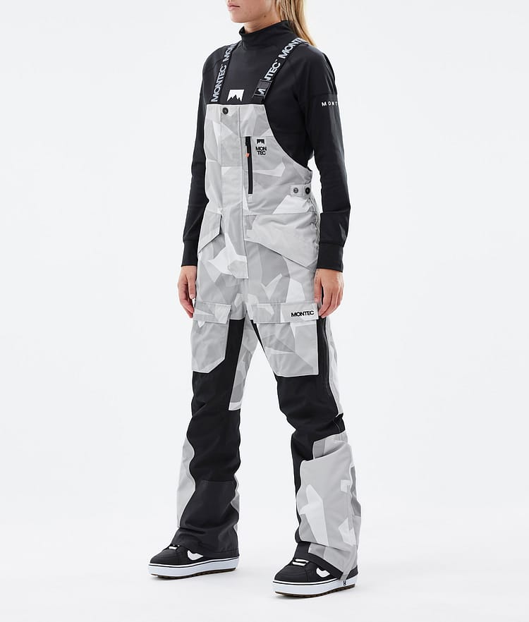 Montec Fawk W Snowboardbyxa Dam Snow Camo, Bild 1 av 6
