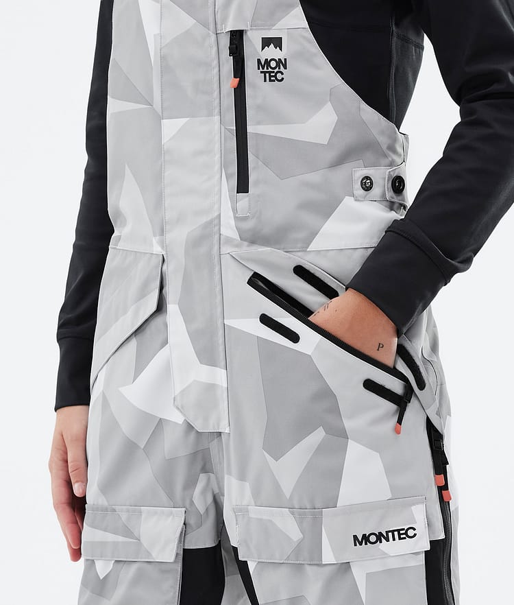 Montec Fawk W Snowboardbyxa Dam Snow Camo, Bild 4 av 6