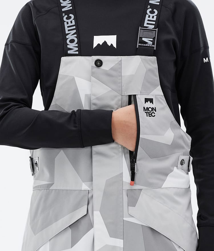 Montec Fawk W Snowboardbyxa Dam Snow Camo, Bild 5 av 6