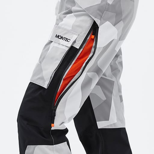 Ventilations dragkedjor med mesh på insidan Huvudproduktbild,