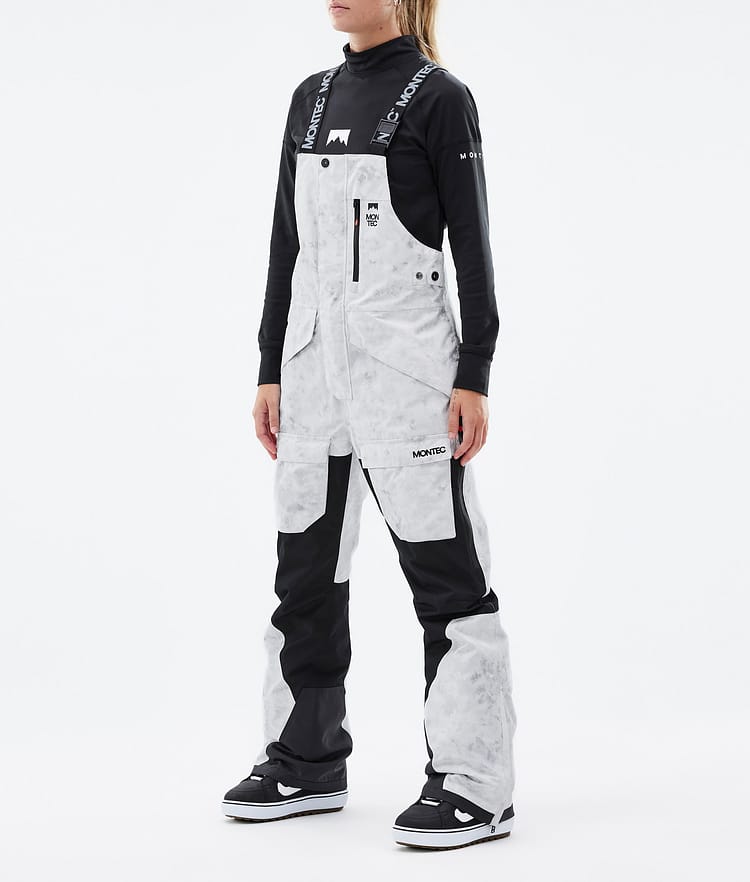 Montec Fawk W Snowboardbyxa Dam White Tiedye, Bild 1 av 6