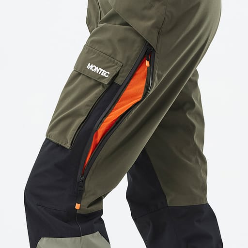 Ventilations dragkedjor med mesh på insidan Huvudproduktbild,