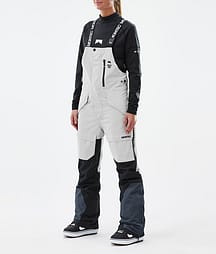 Montec Fawk W Snowboardbyxa Dam Light Grey/Black/Metal Blue