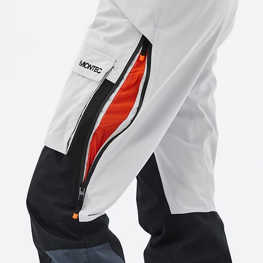 Ventilations dragkedjor med mesh på insidan Huvudproduktbild,