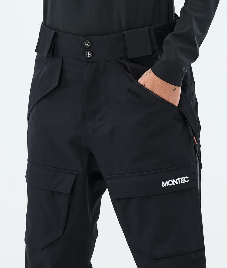Montec Kirin W Snowboardbyxa Dam Black, Bild 5 av 6