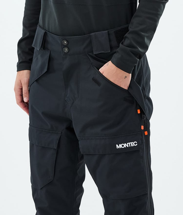 Montec Kirin W Snowboardbyxa Dam Black Renewed, Bild 4 av 5
