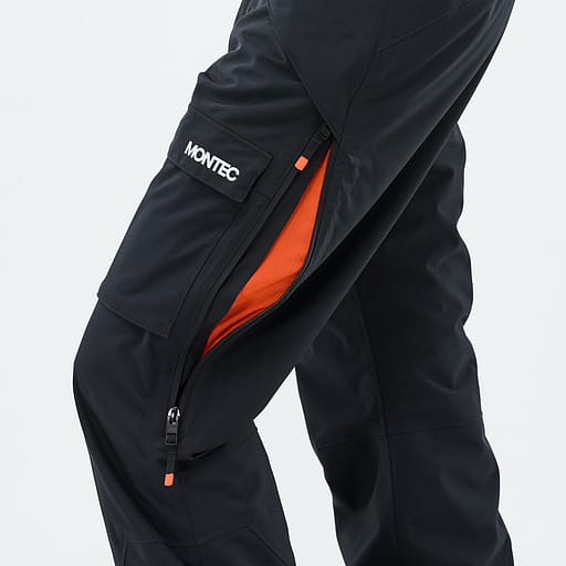 Ventilations dragkedjor med mesh på insidan Huvudproduktbild,