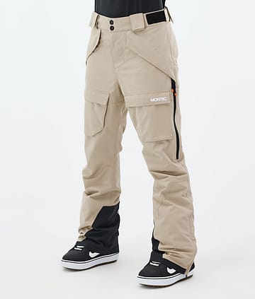 Montec Kirin W Snowboardbyxa Dam Sand
