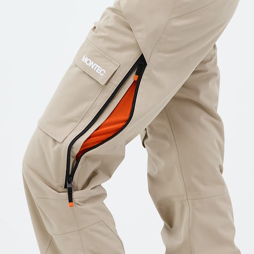 Ventilations dragkedjor med mesh på insidan Huvudproduktbild,