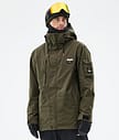 Dope Adept Snowboardjacka Herr Olive Green