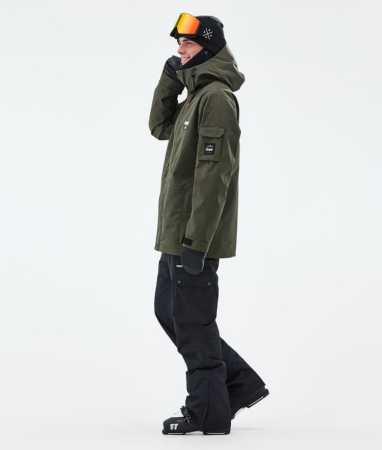 Dope Adept Skidjacka Herr Olive Green, Bild 4 av 9