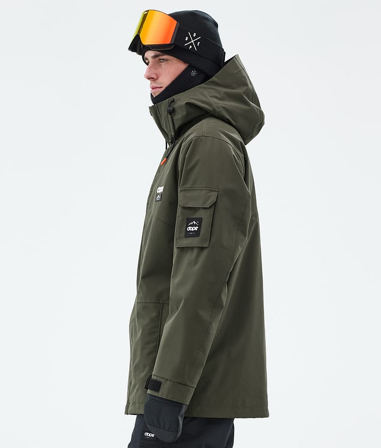 Dope Adept Skidjacka Herr Olive Green, Bild 6 av 9